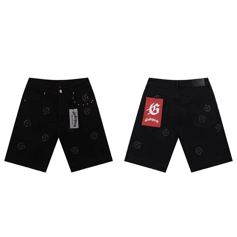 Purple Brand Shorts Wordmark Print Drawstring — 6