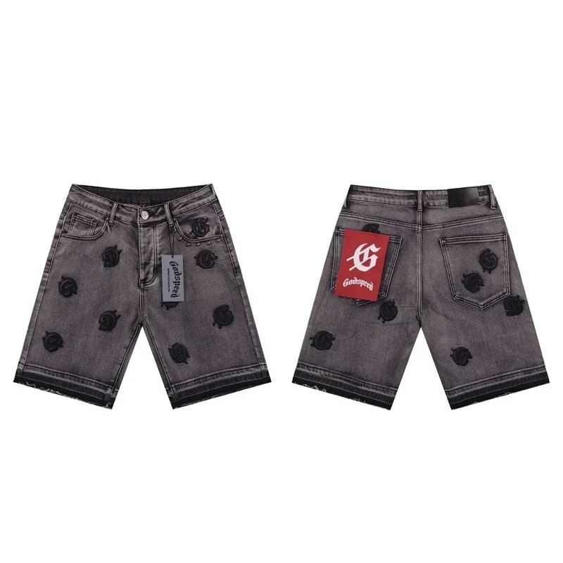 Purple Brand Shorts Wordmark Print Drawstring — 7
