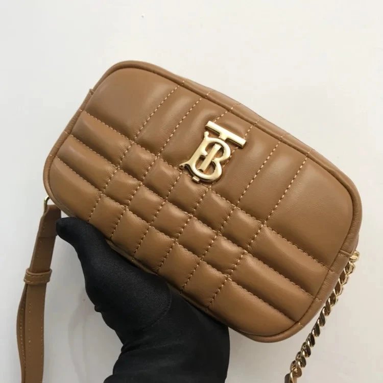 Burberry Crossbody Bags Compact quilted or check-pattern design — 19-5.5-11