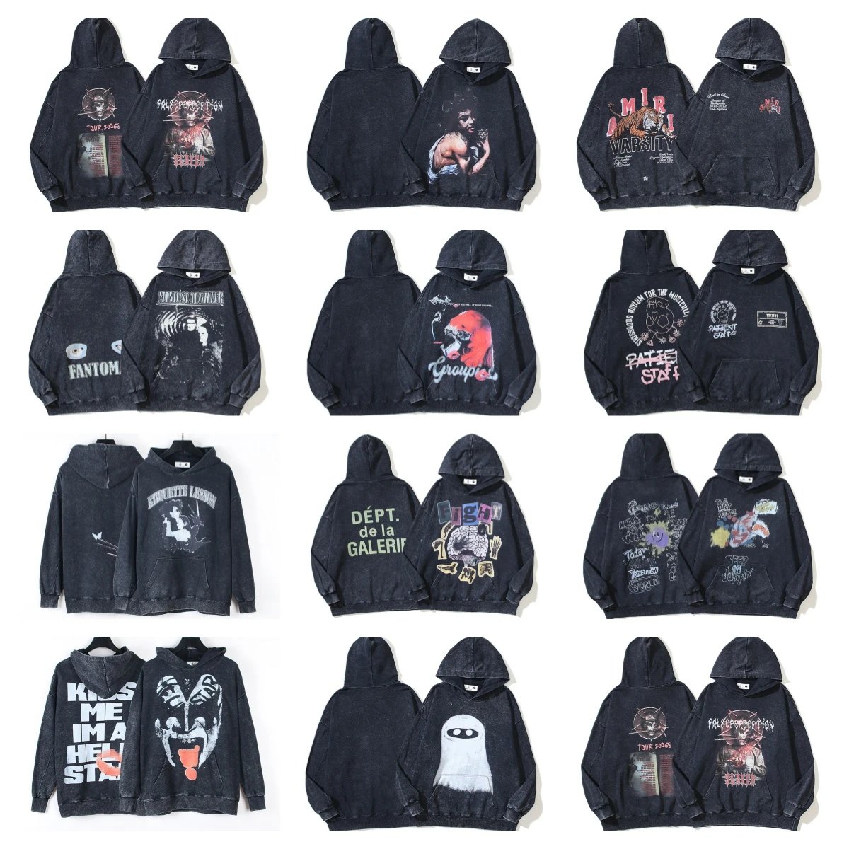 Unisex Graphic Print Hoodies