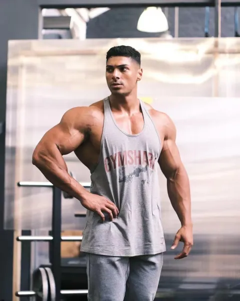 Gymshark Legacy Tank Top Gray Vest-Top - 1