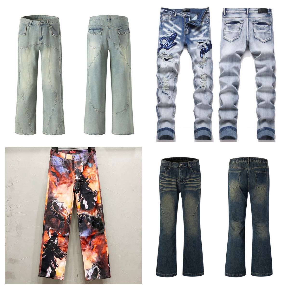 Supreme Denim Jeans [4 styles]