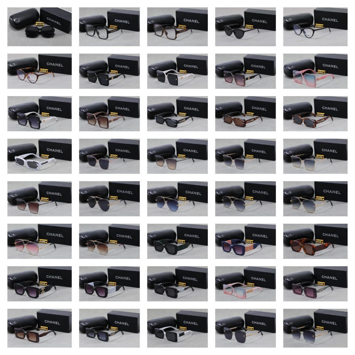 Chanel Sunglasses [40 styles]
