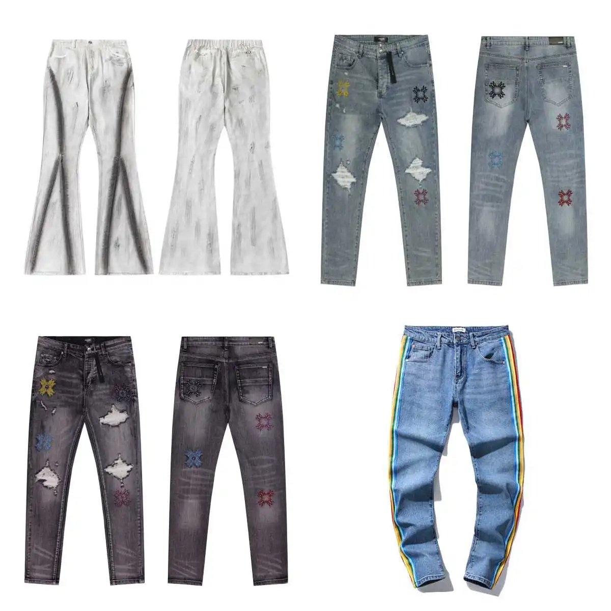  embellished Distressed Denim 