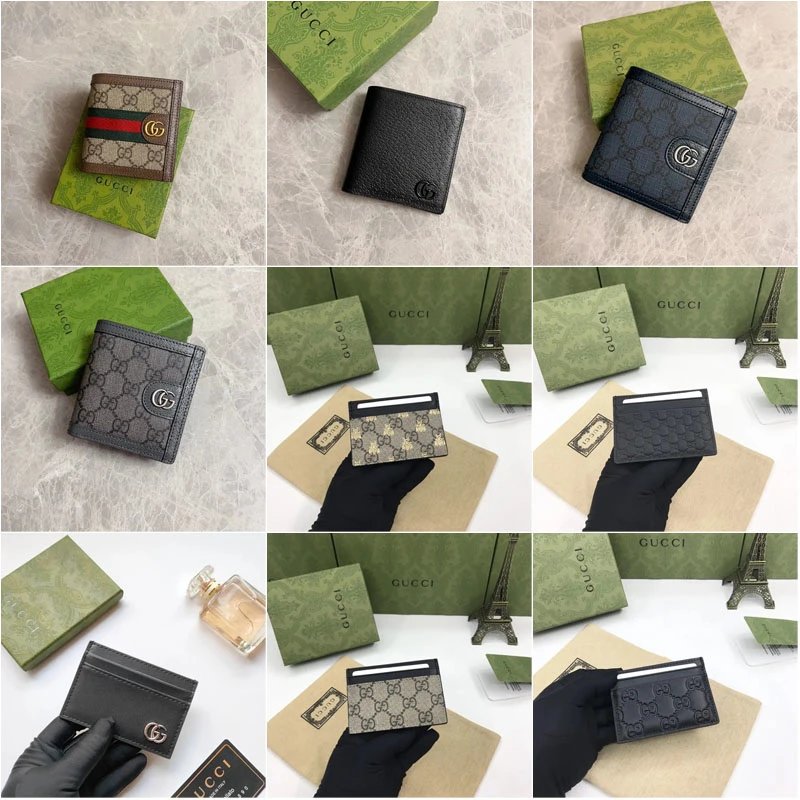 Gucci GG Supreme Wallets [29 s