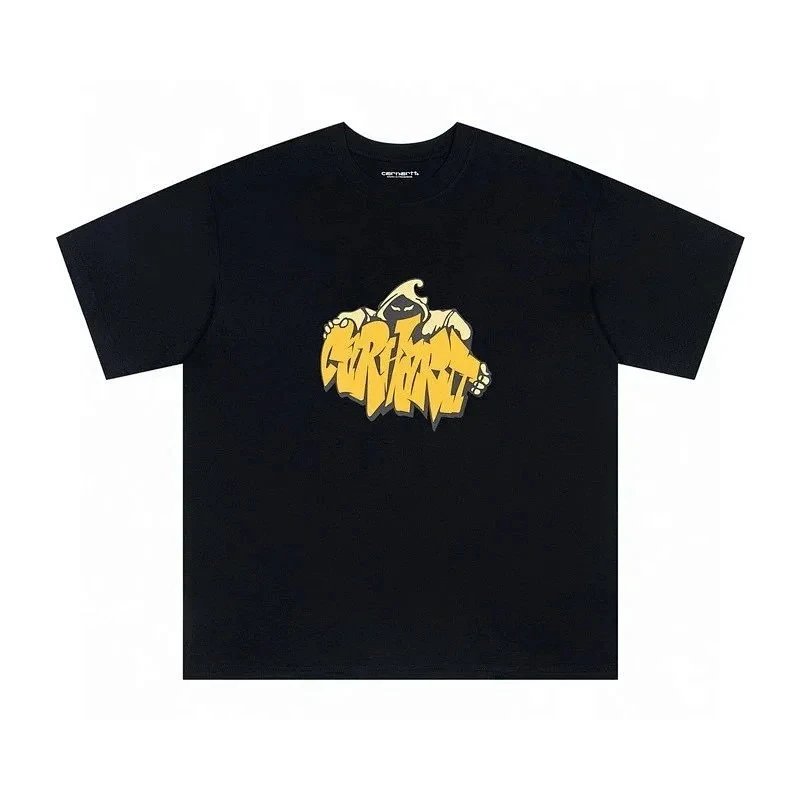 Carhartt T-Shirts Work In Progress varsity logo print — 16