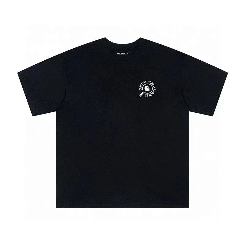 Carhartt T-Shirts Work In Progress varsity logo print — 22
