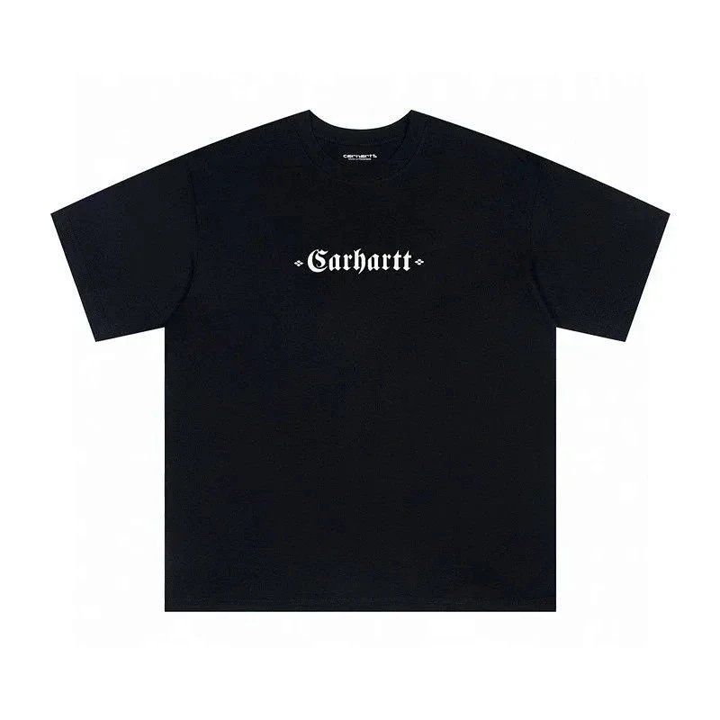 Carhartt T-Shirts Work In Progress varsity logo print — 24