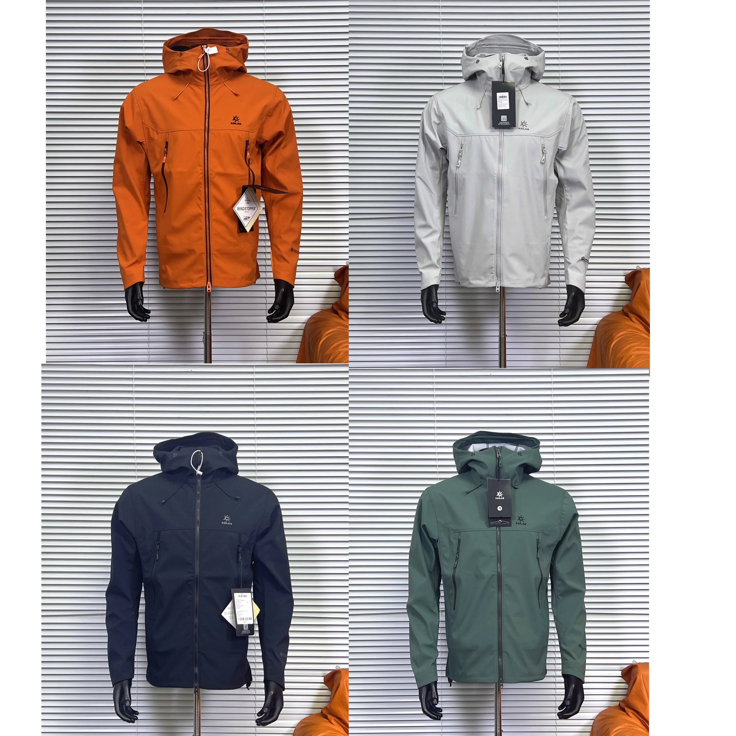 Arc'teryx Orange Hooded Jacket
