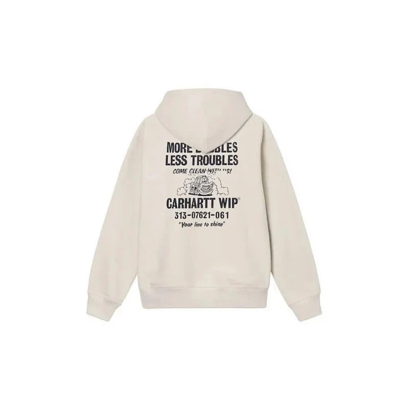Carhartt WIP Hoodies & Sweatshirts French text graphic pullover hoodie — 7