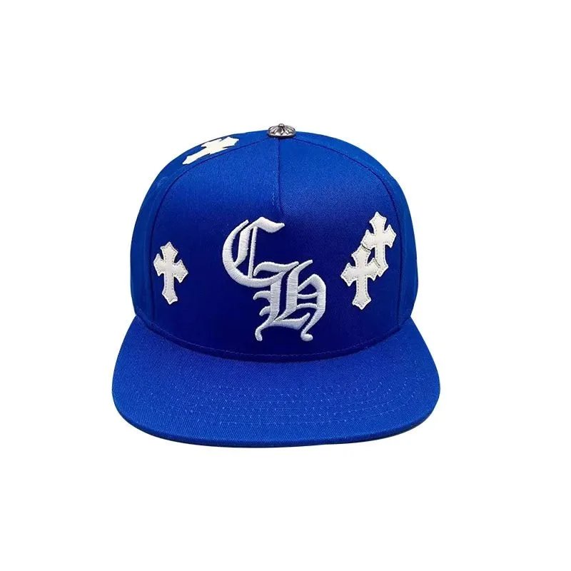 Chrome Hearts Hats Embroidered CH Cross Baseball Cap — 11