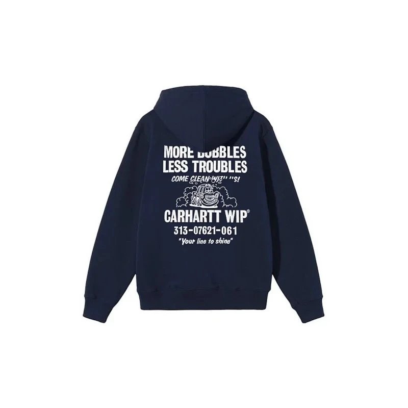 Carhartt WIP Hoodies & Sweatshirts French text graphic pullover hoodie — 9