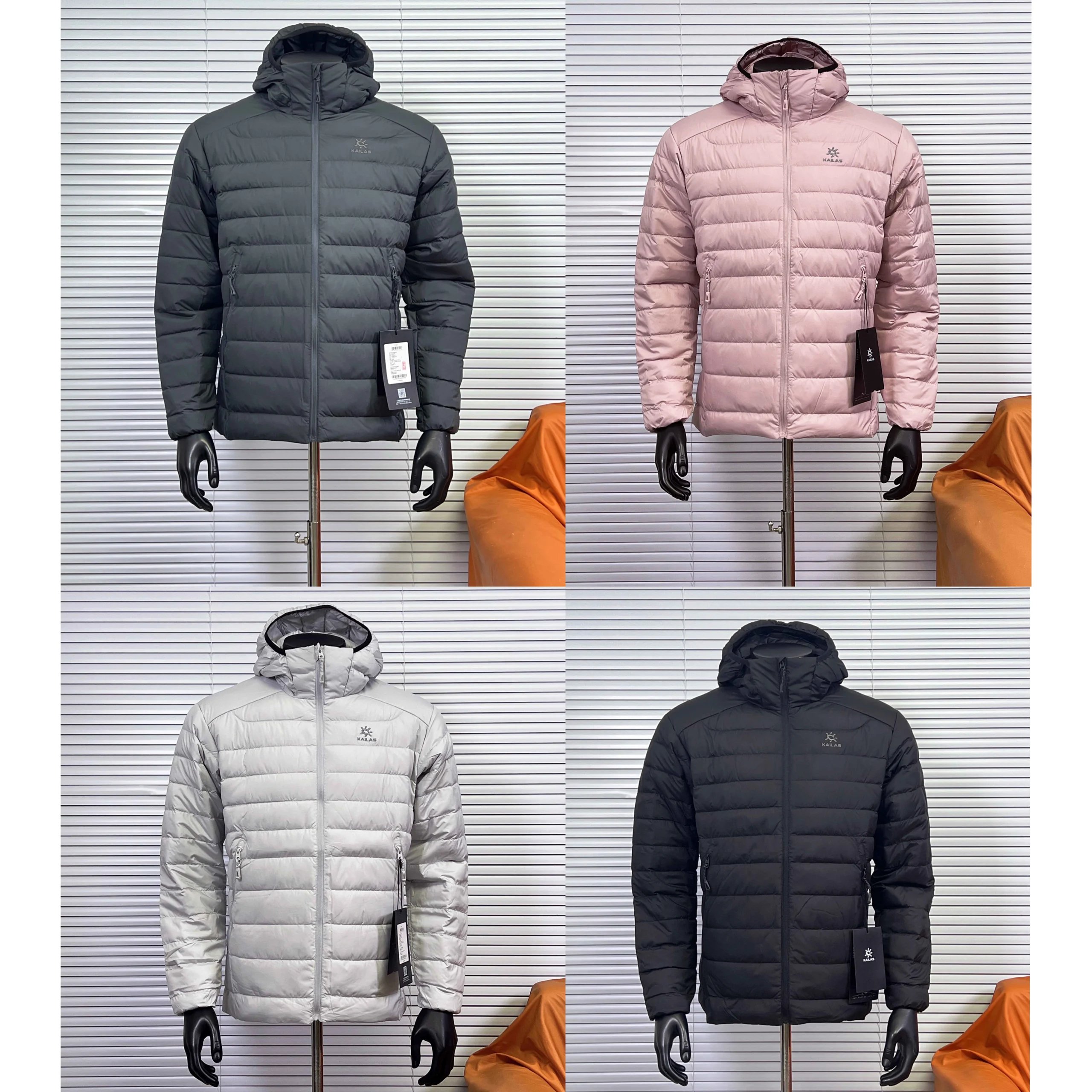 Kalea Black Hooded Puffer Jacket