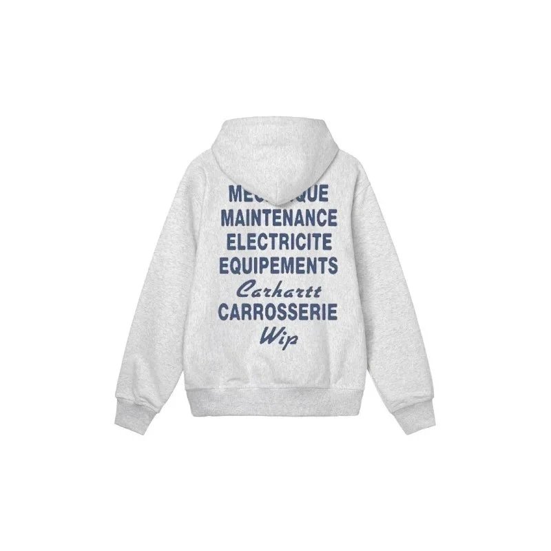 Carhartt WIP Hoodies & Sweatshirts French text graphic pullover hoodie — 2