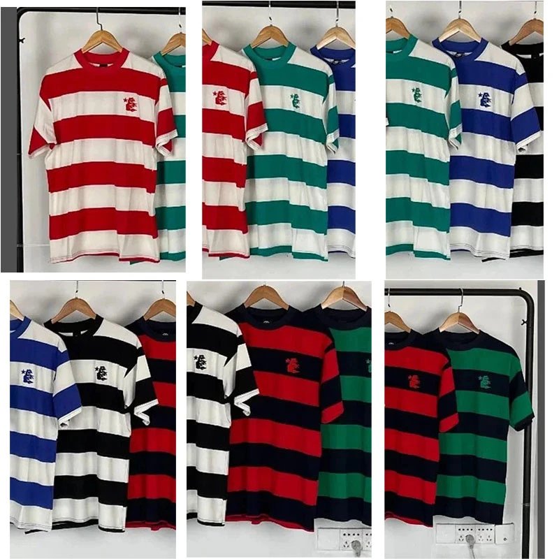 Striped Logo T-Shirt [6 styles