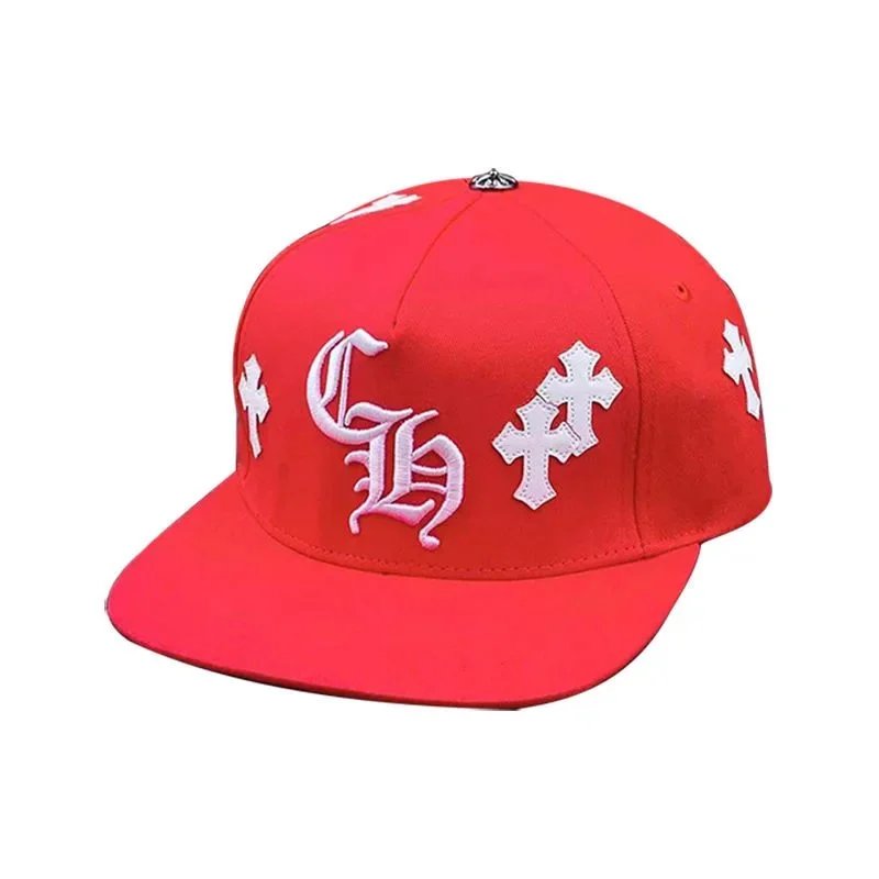 Chrome Hearts Hats Embroidered CH Cross Baseball Cap — 10