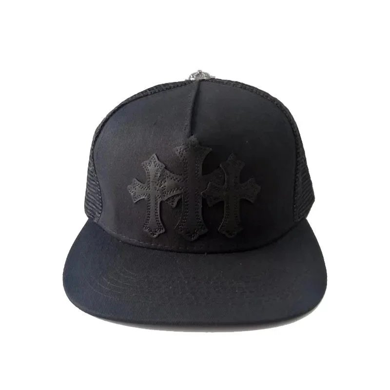 Chrome Hearts Hats Embroidered CH Cross Baseball Cap — 7