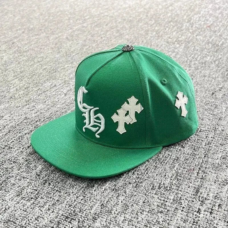 Chrome Hearts Hats Embroidered CH Cross Baseball Cap — 13