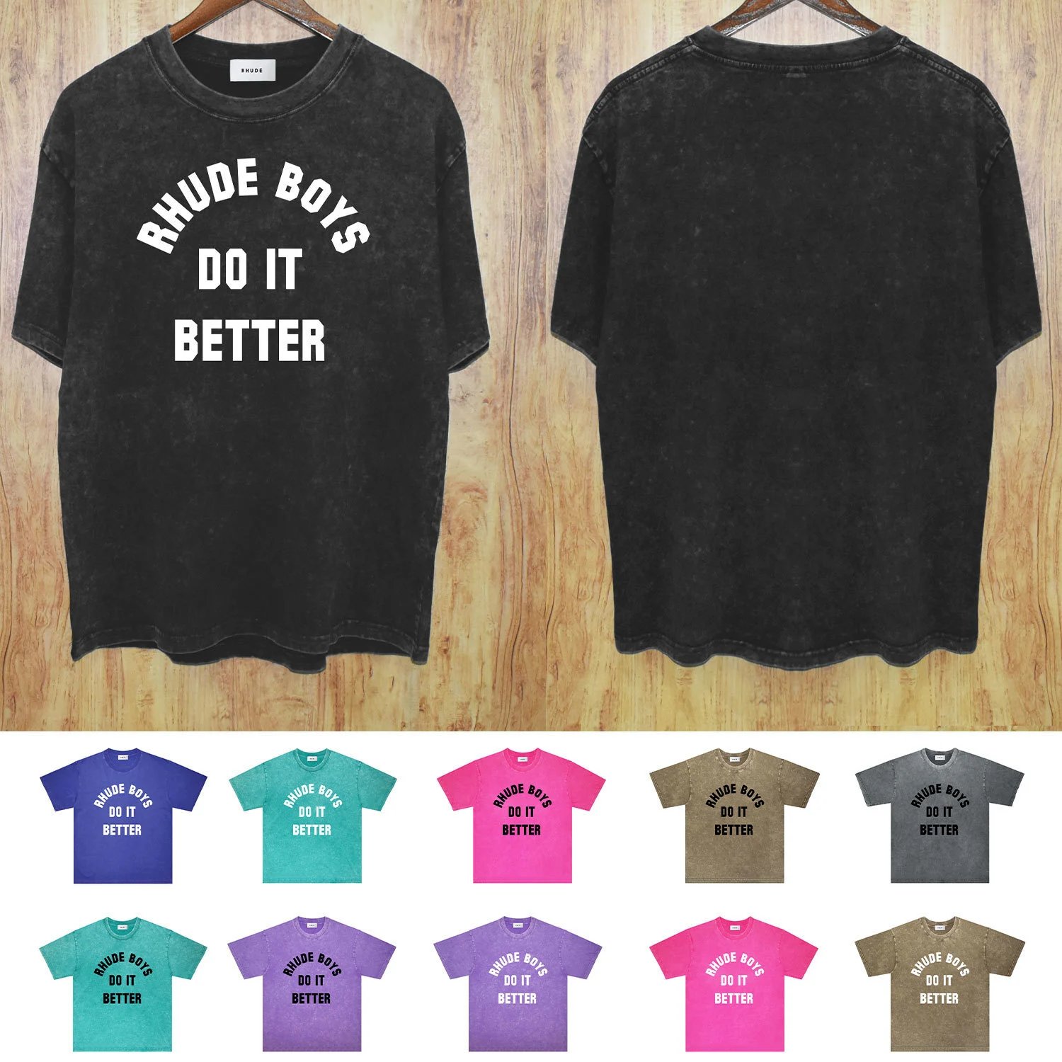 RHUDE Boys 'Do It Better' Acid