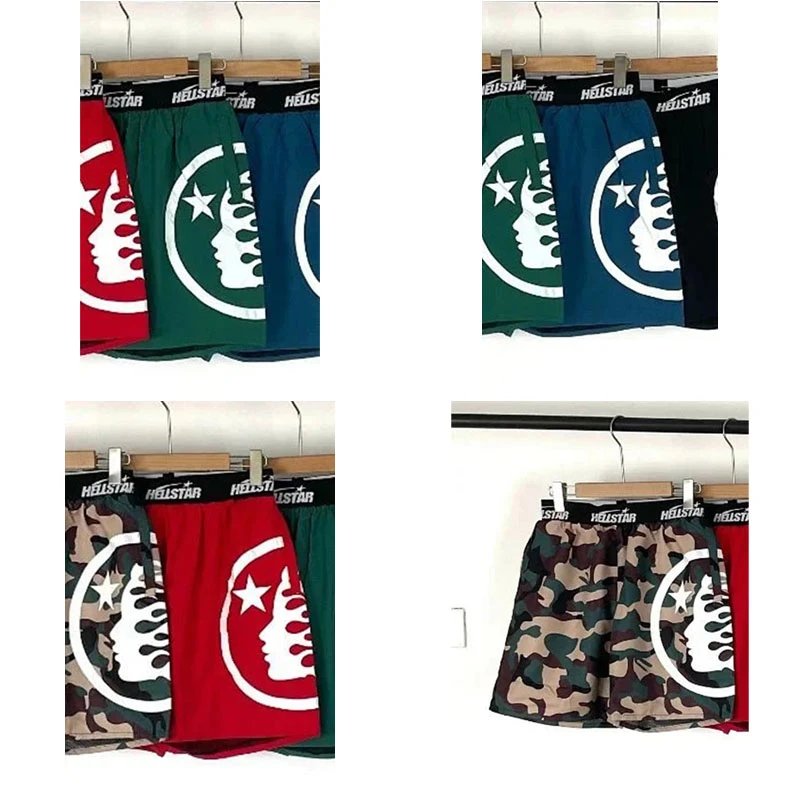 Hellstar Skull Logo Shorts [30