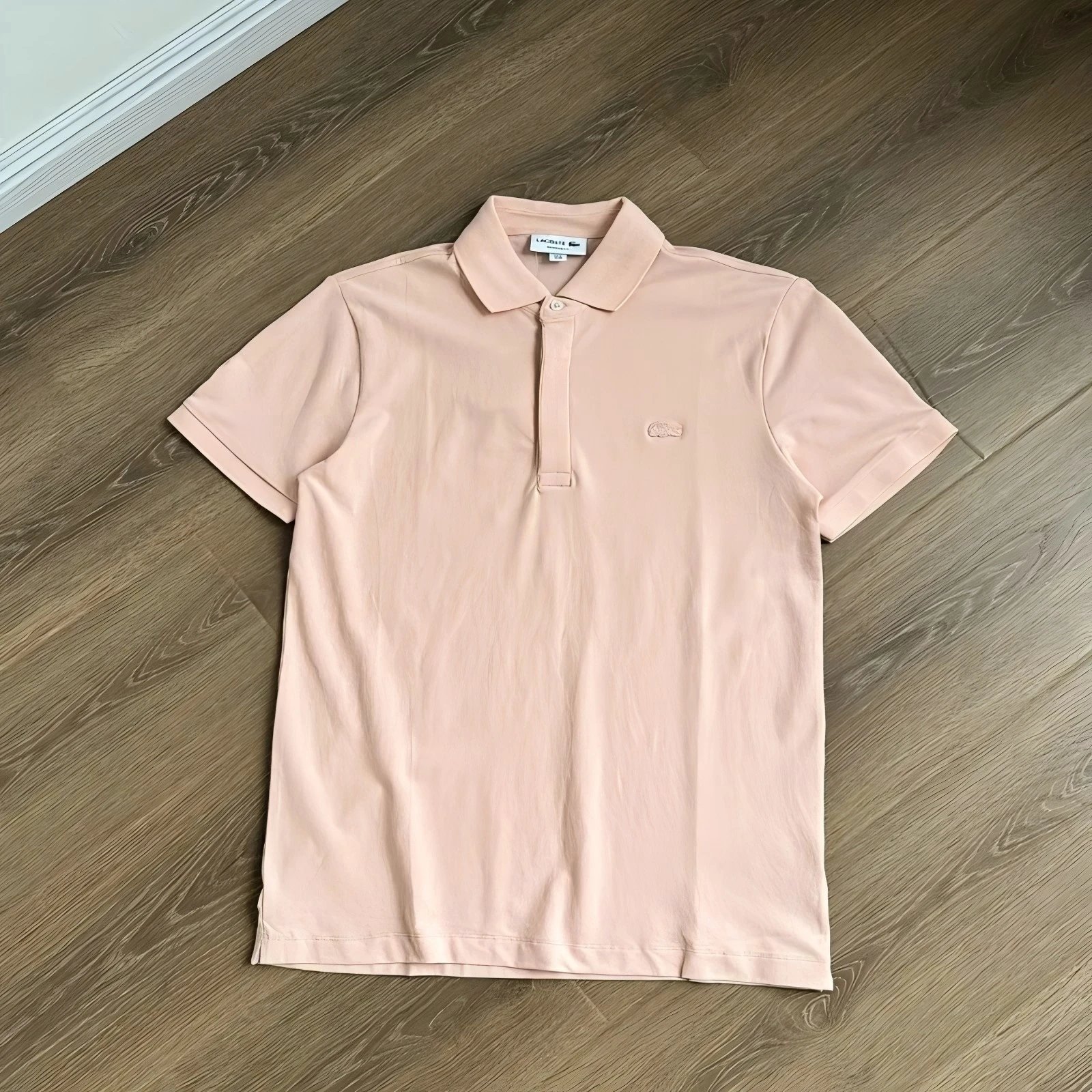 Lacoste Classic Piqué Polo Shirt Pale Pink Polo