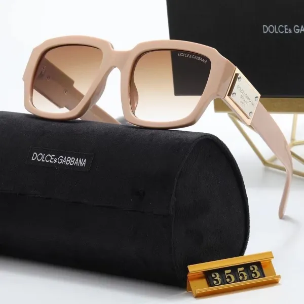 Dolce & Gabbana Square Frame Gradient Lens Sunglasses - 1