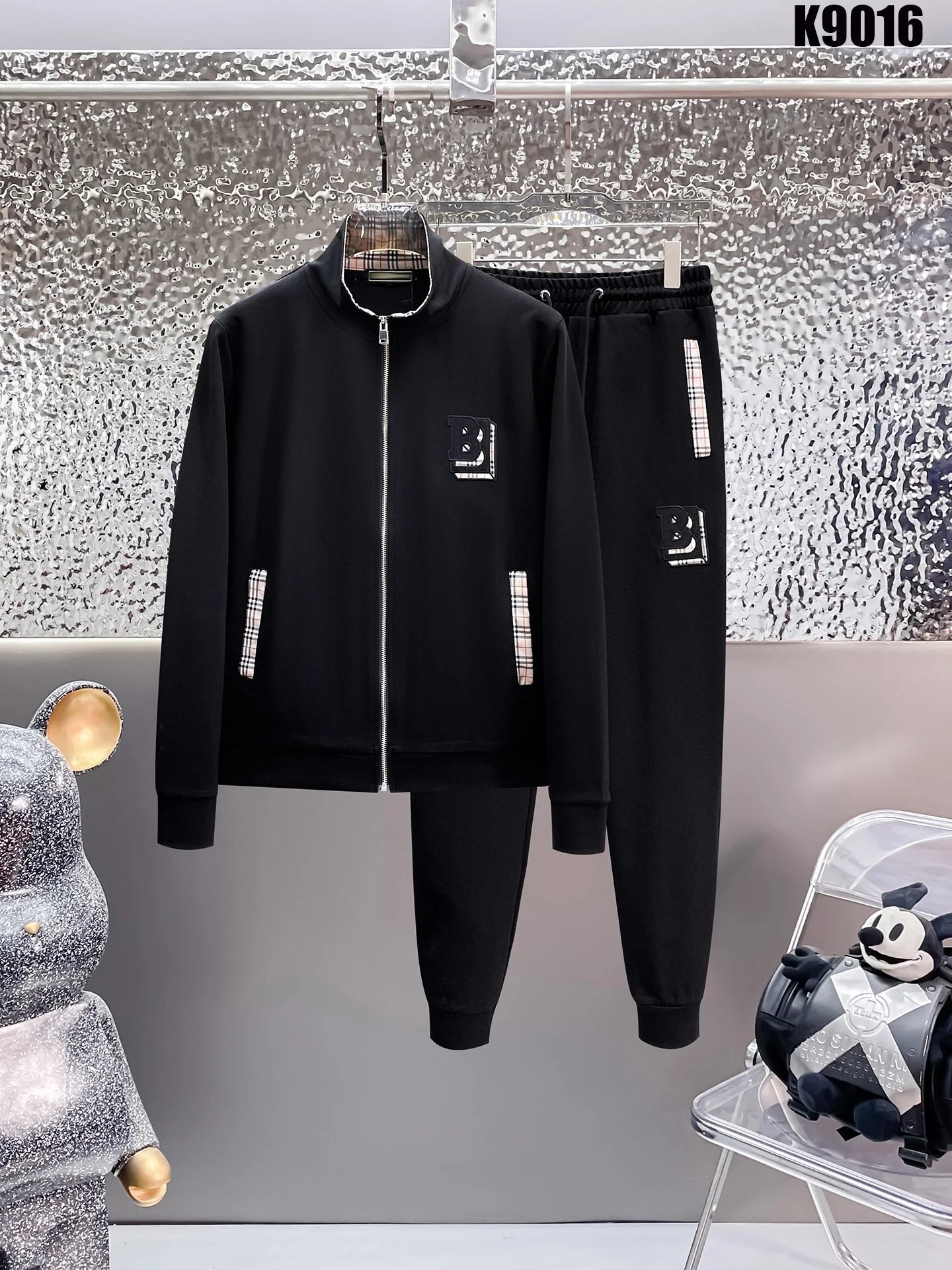 Balenciaga Tracksuits Zip-Up Track Jacket and Joggers Set — 6