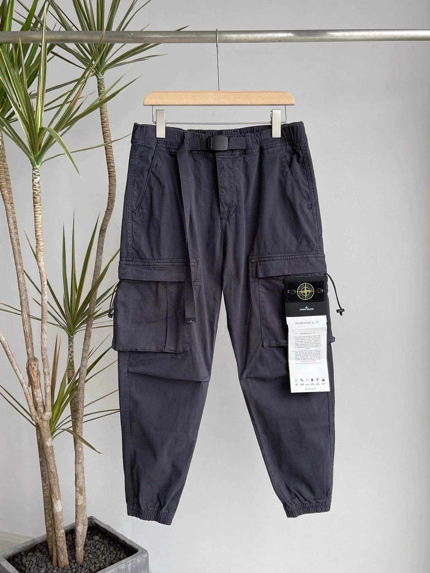 Stone Island Trousers Cargo with compass badge — 16