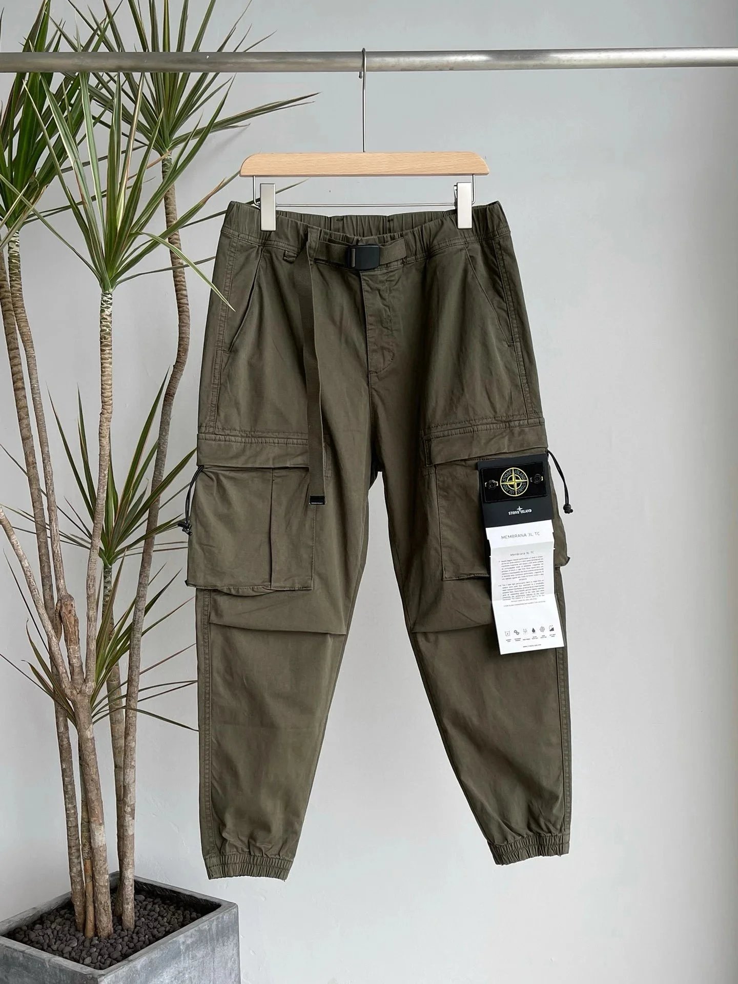 Stone Island Trousers Cargo with compass badge — 13