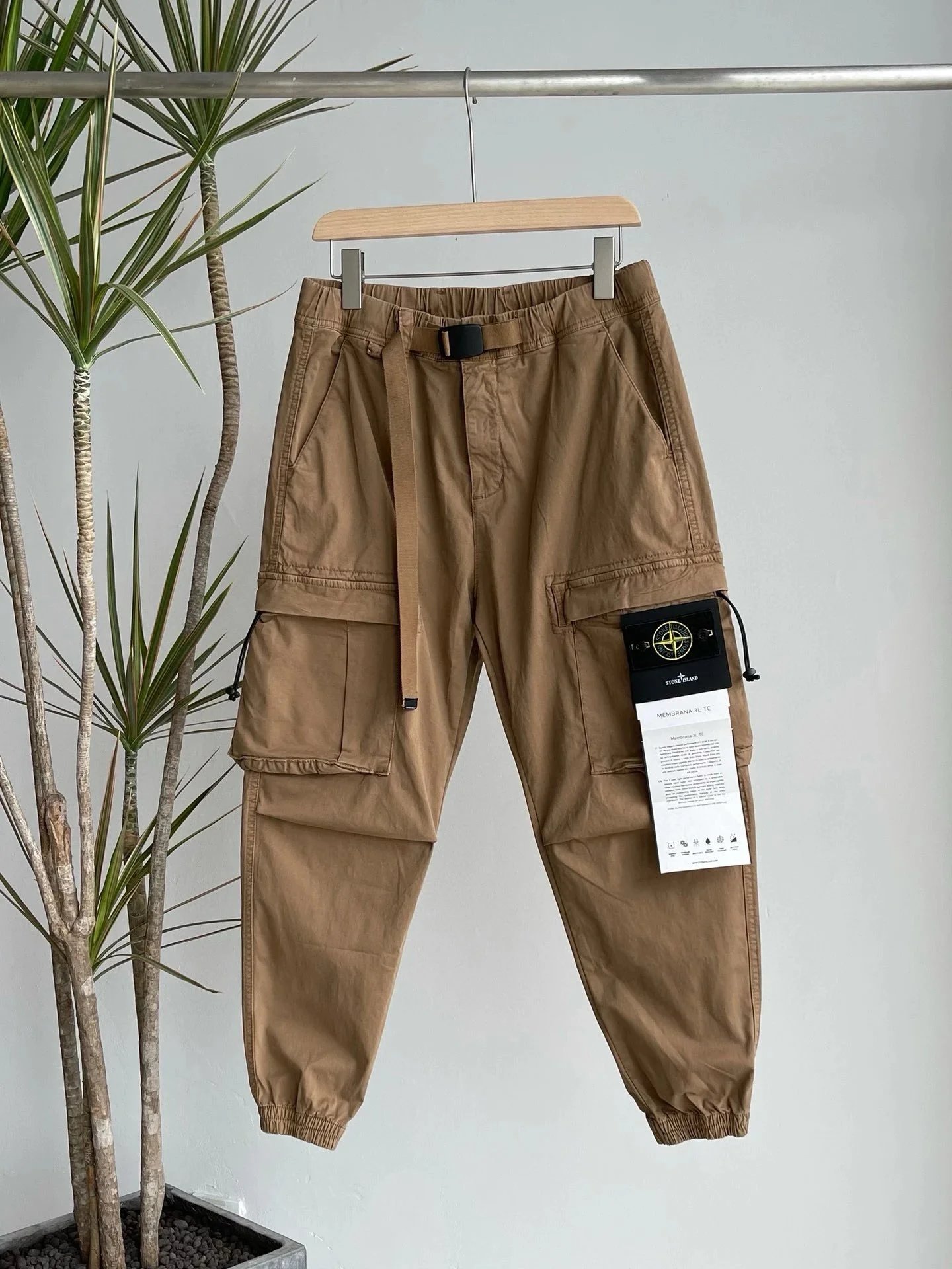 Stone Island Trousers Cargo with compass badge — 15