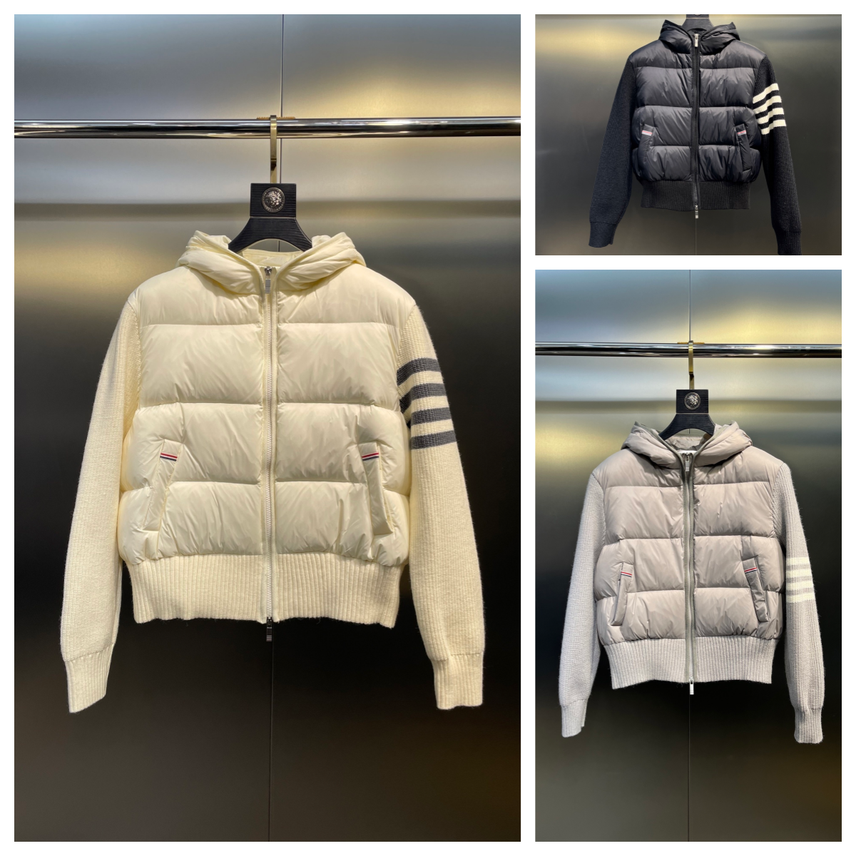 Thom Browne Hooded Puffer Jack