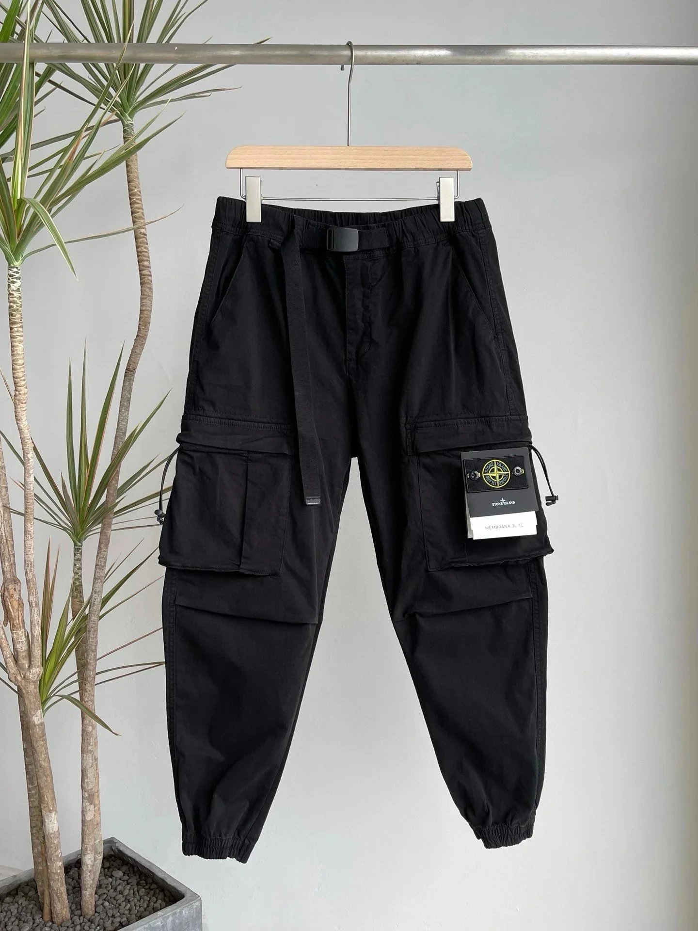 Stone Island Trousers Cargo with compass badge — 14