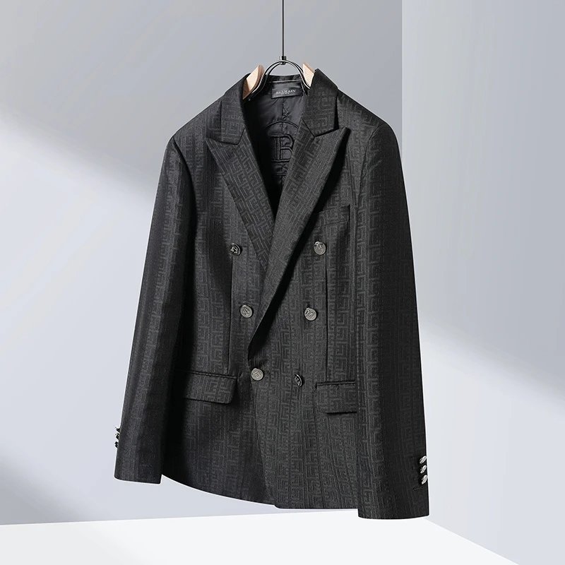 Balmain GG Monogram Double-Bre