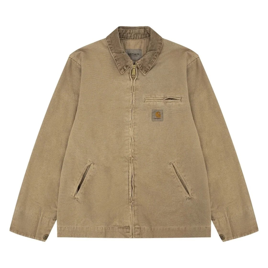 Carhartt Jackets Detroit Jacket with Corduroy Collar — 13
