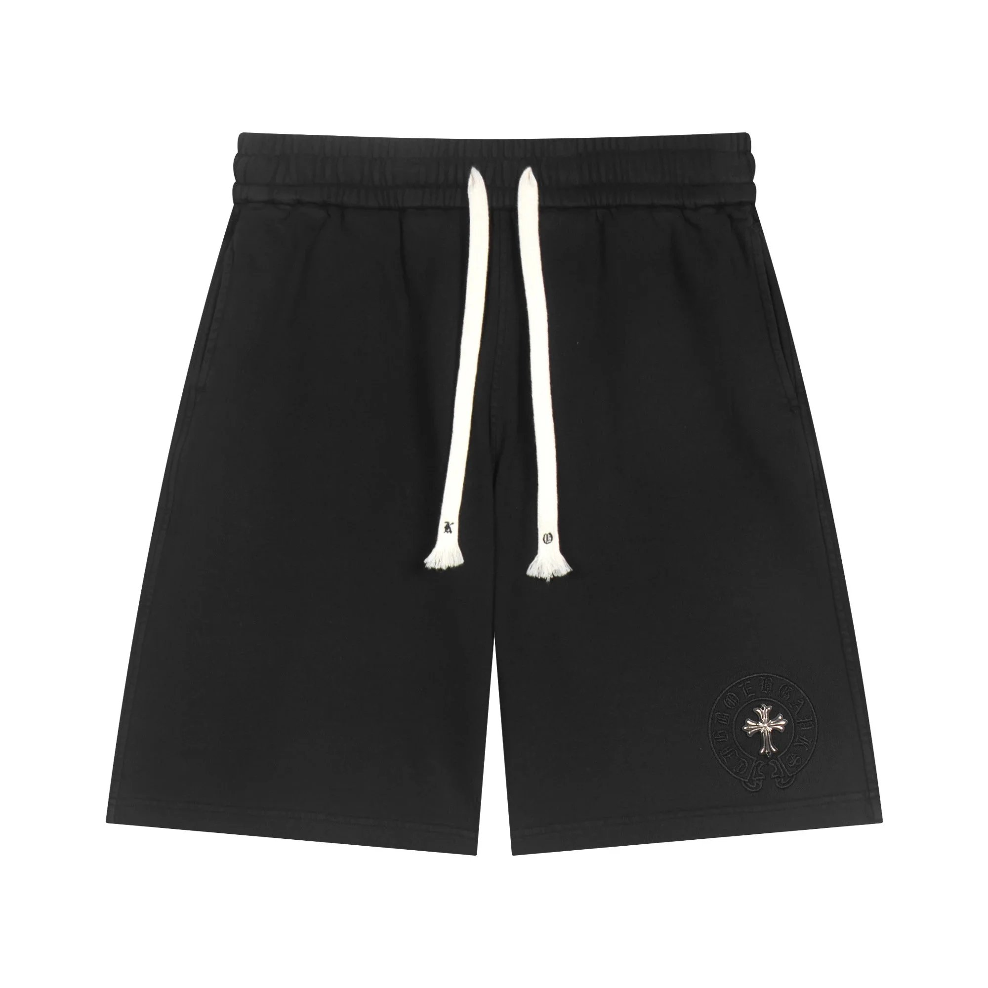 Chrome Hearts Shorts Drawstring with cross patches — 24