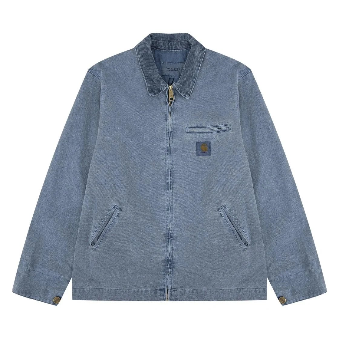 Carhartt Jackets Detroit Jacket with Corduroy Collar — 12