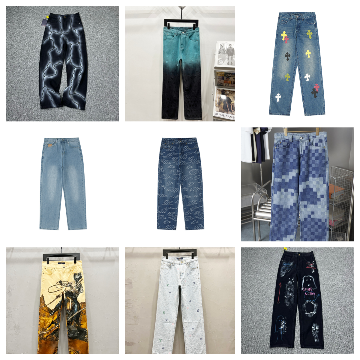 Designer Denim Jeans [9 styles