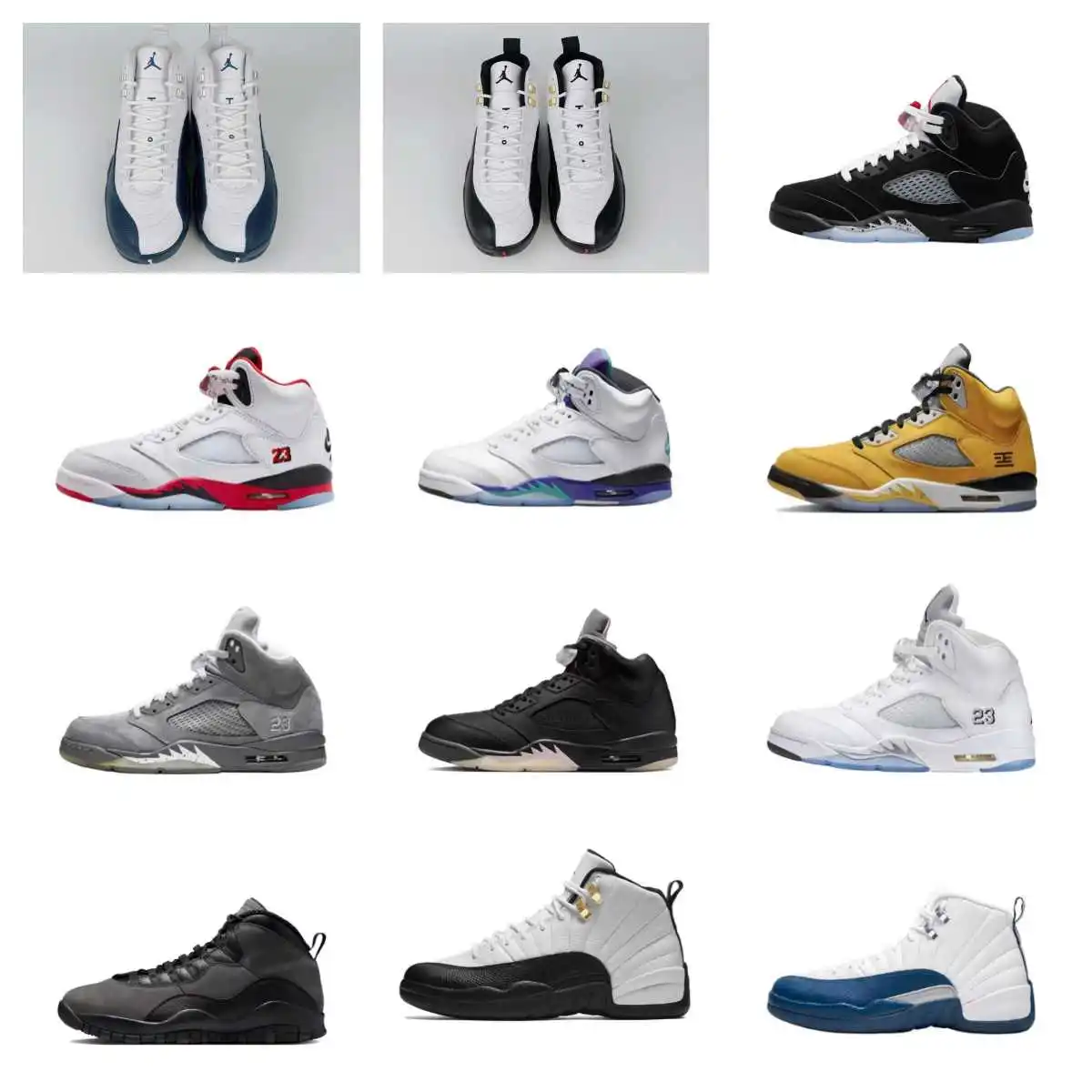 A1ir Jordan Retro High Top Sneakers Collection