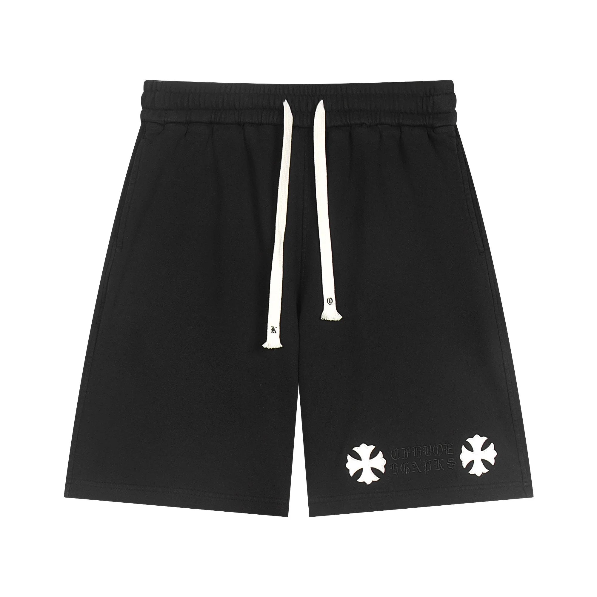 Chrome Hearts Shorts Drawstring with cross patches — 26