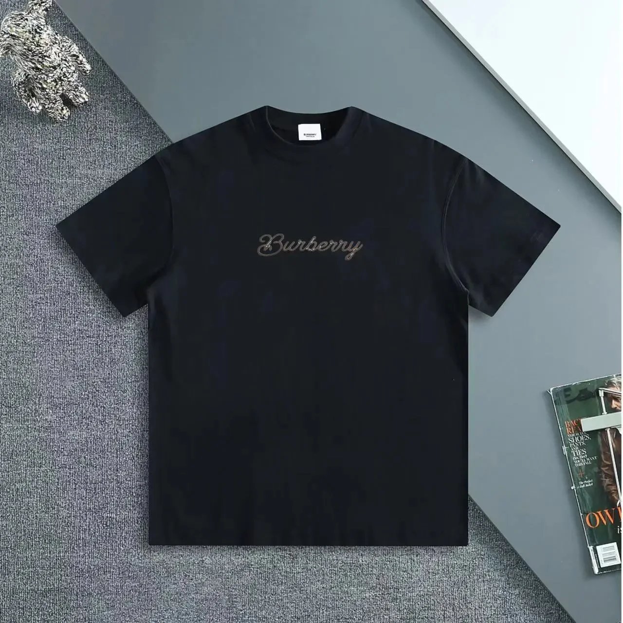 Burberry T-Shirts Short-Sleeve Logo Graphic T-Shirt — 14