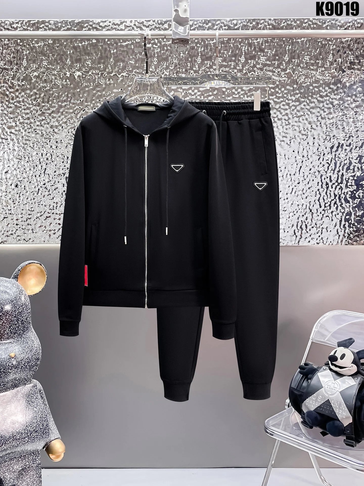 Prada Tracksuits Zip-up jacket and jogger pants set — 2