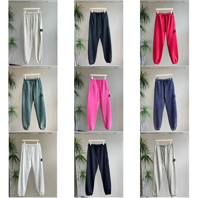 Stone Island Trousers Elasticated Drawstring Jogger with Compass Patch product detail image 1