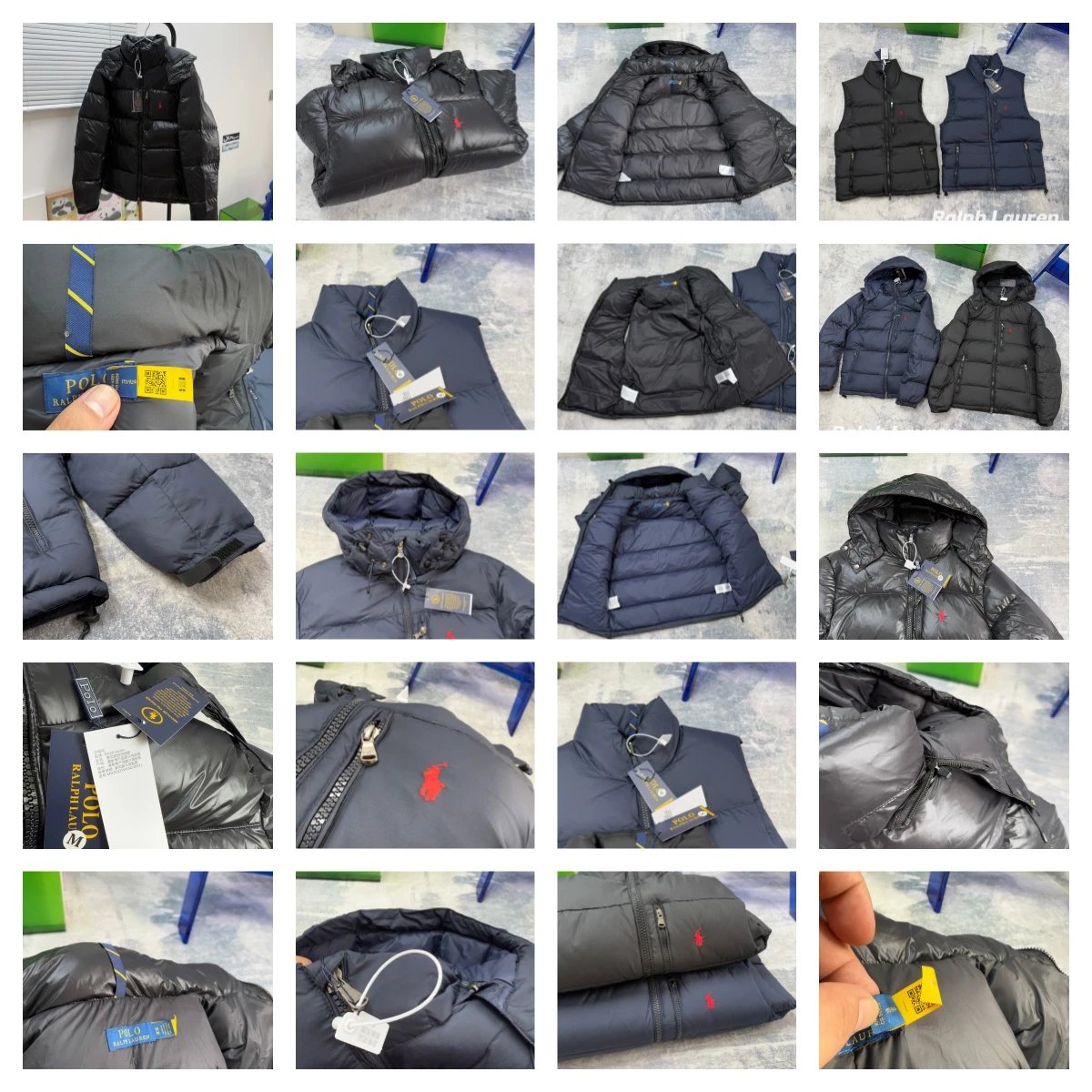 Ralph Lauren Black Puffer Jacket