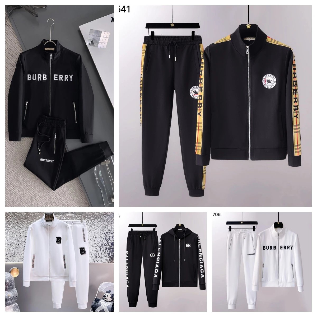 Burberry Black Track Suit