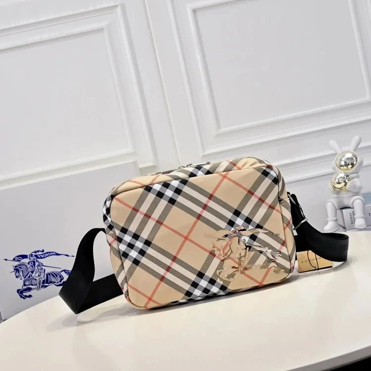 Burberry Crossbody Bags Compact quilted or check-pattern design — 25-12 -18