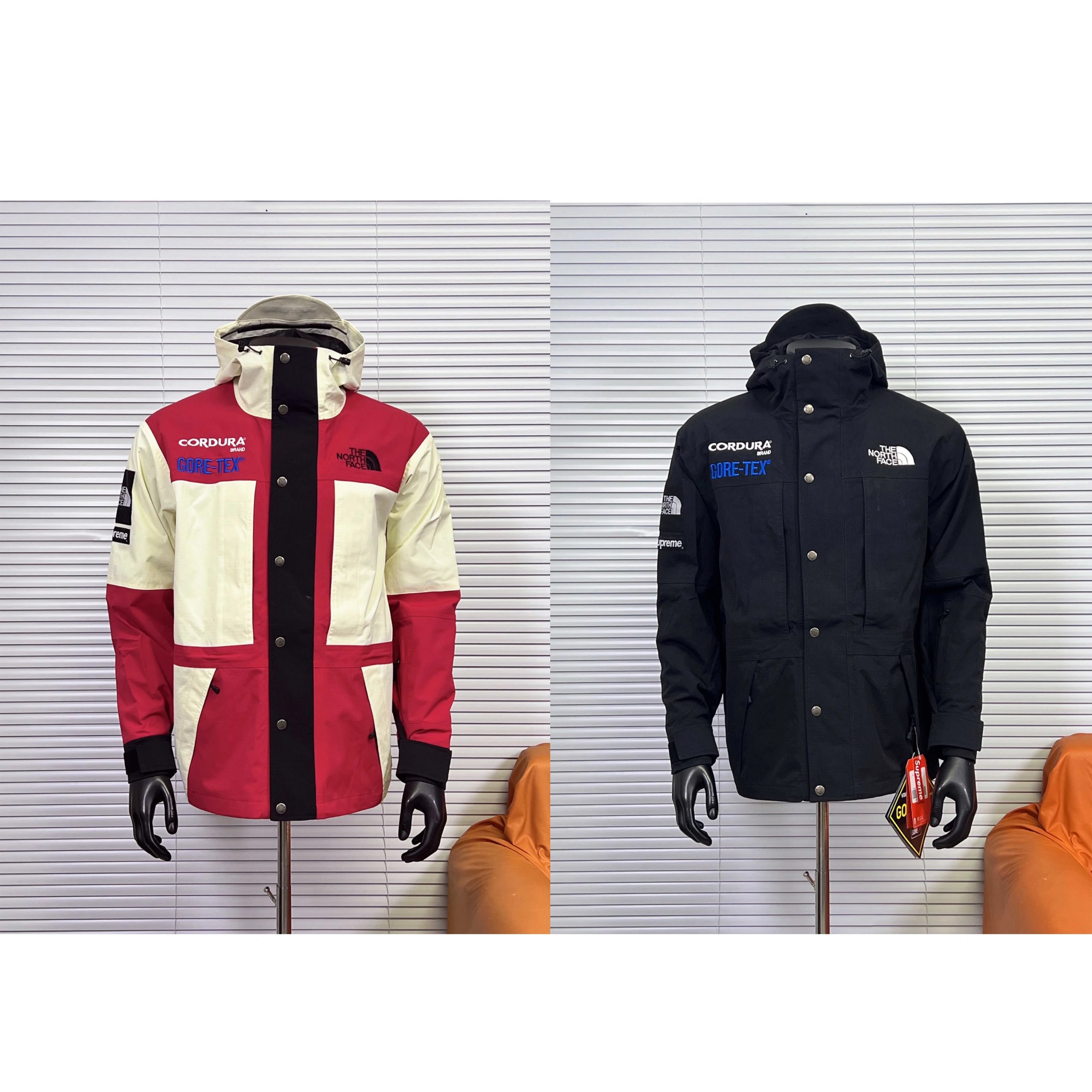 The North Face Red/Black Cordura Jacket
