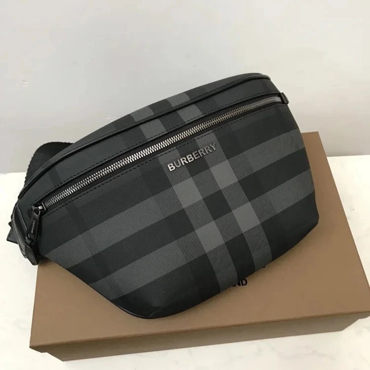 Burberry Crossbody Bags Compact quilted or check-pattern design — 37.5-8-18