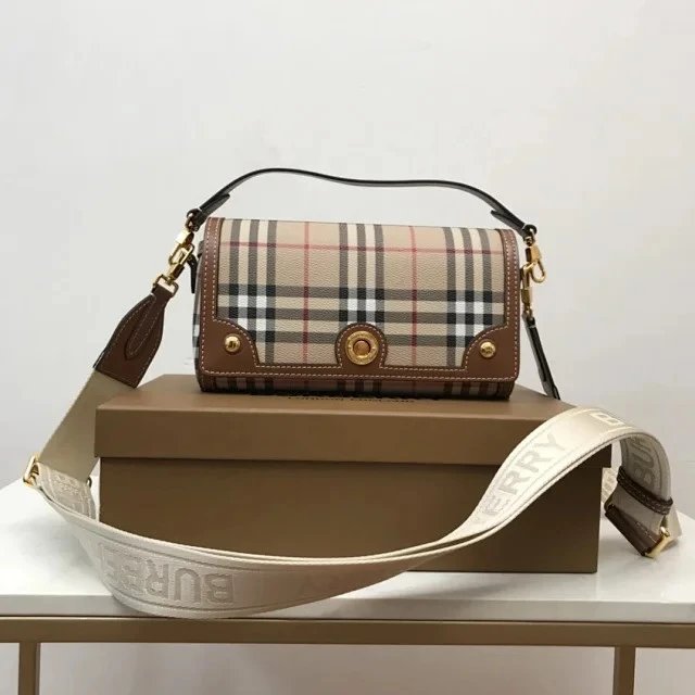 Burberry Crossbody Bags Compact quilted or check-pattern design — 37