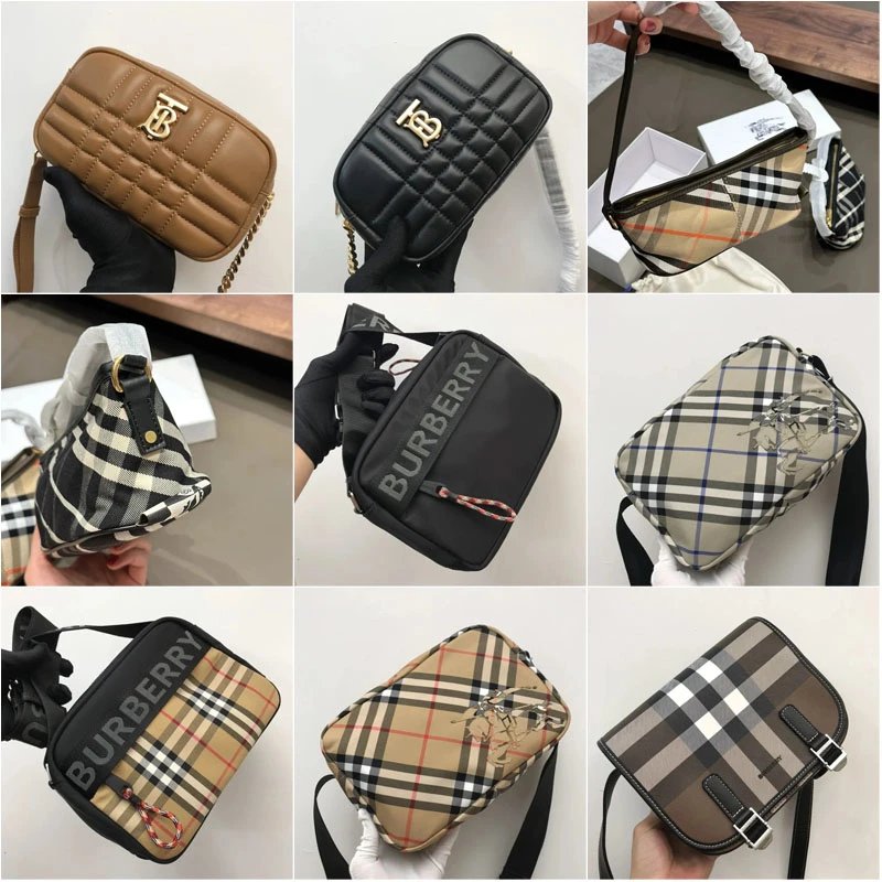Burberry Check and Quilted Cro