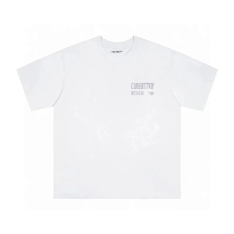Carhartt T-Shirts Work In Progress varsity logo print — 15